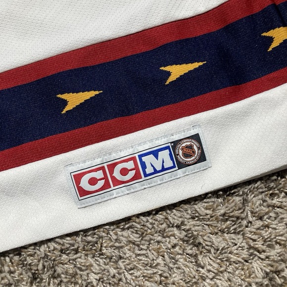 Atlanta Thrashers Hockey Jersey Mens 2XL White CCM Vintage NHL - Picture 8 of 8